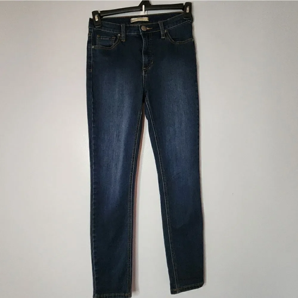 Free People Womens Size 27 Skinny Jeans Dark Wash Denim Jeans